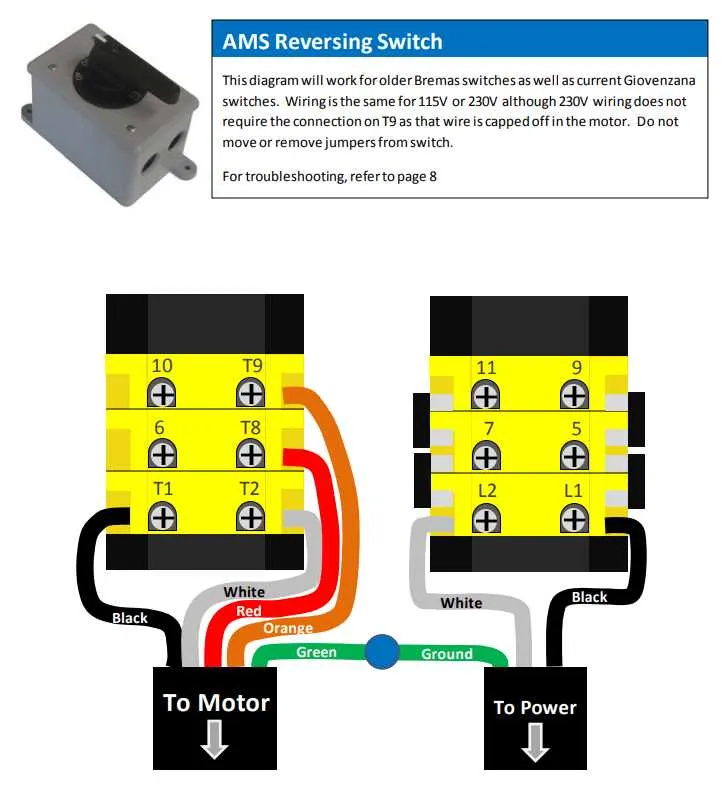 drum switch wiring diagram