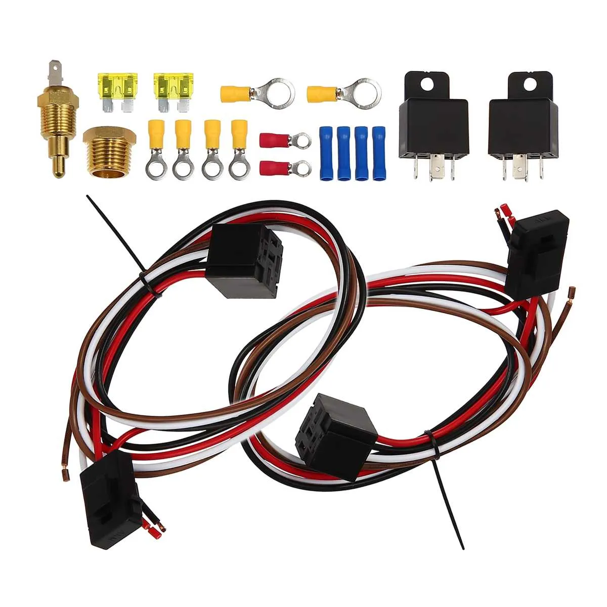 dual fan wiring diagram
