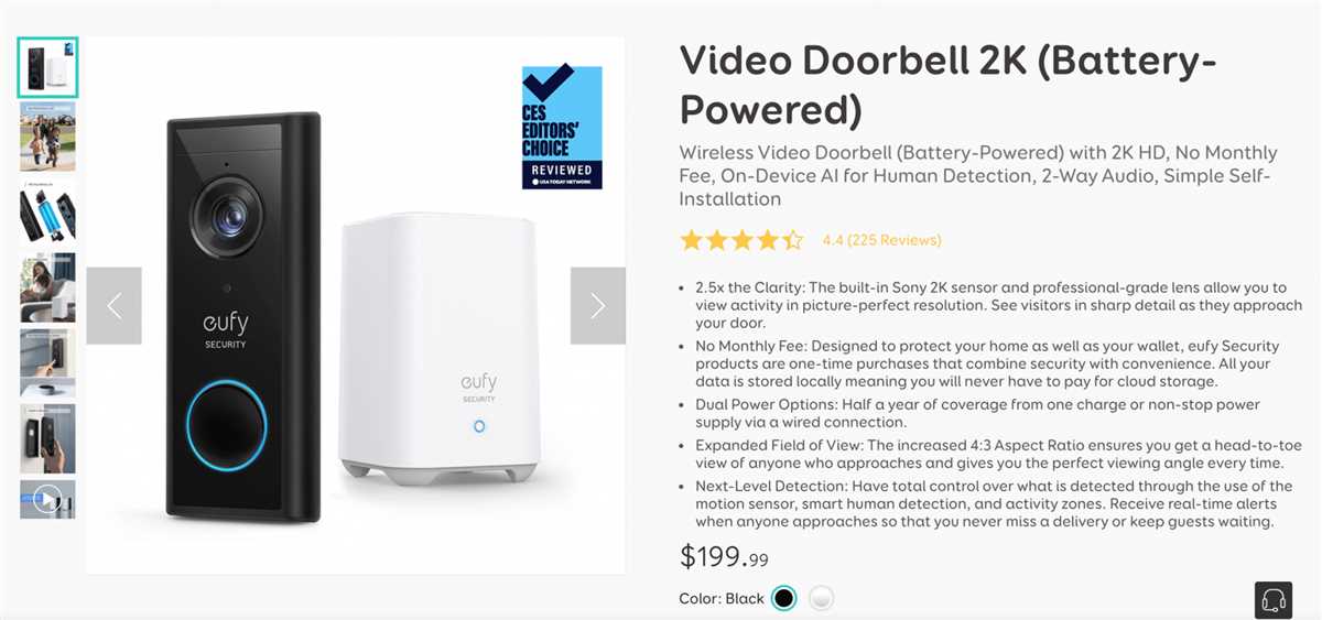 Advantages of Eufy Wired Doorbell