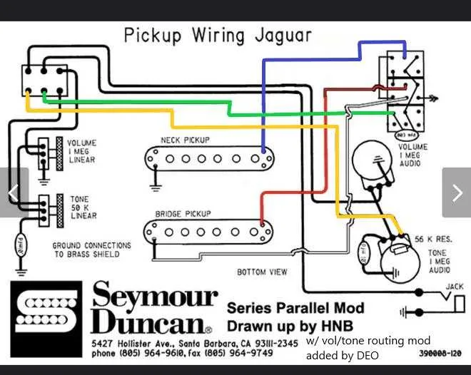 fender jaguar wiring diagram
