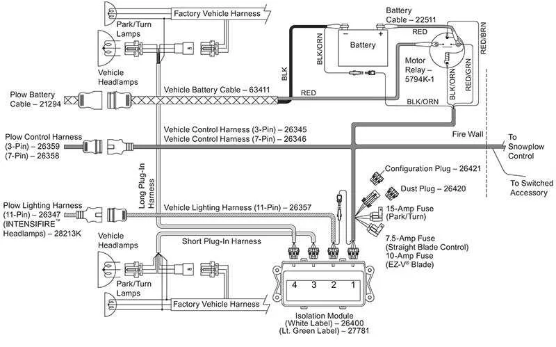 fisher plow wiring diagram