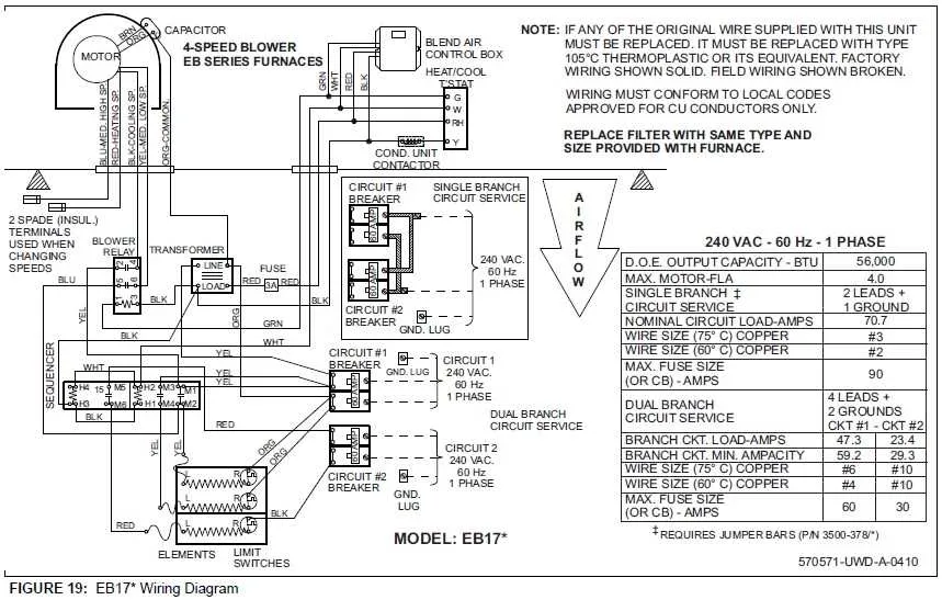 furnace control board wiring diagram