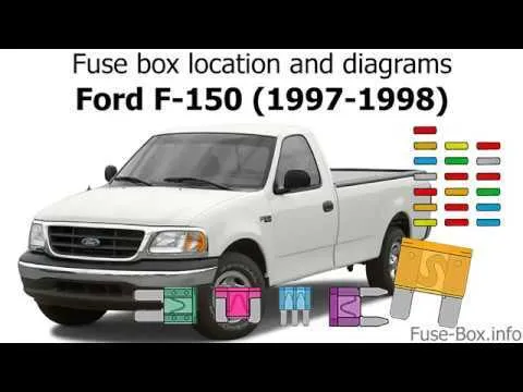 fuse box diagram 1998 ford f150