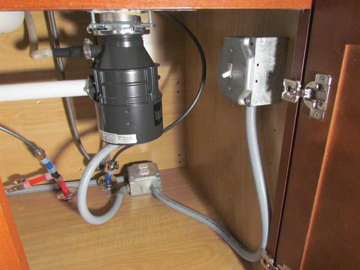 Garbage Disposal Electrical Wiring