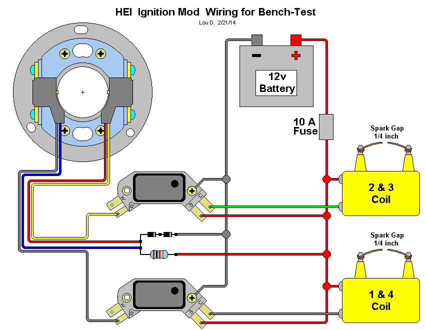 Gm ignition coil wiring diagram