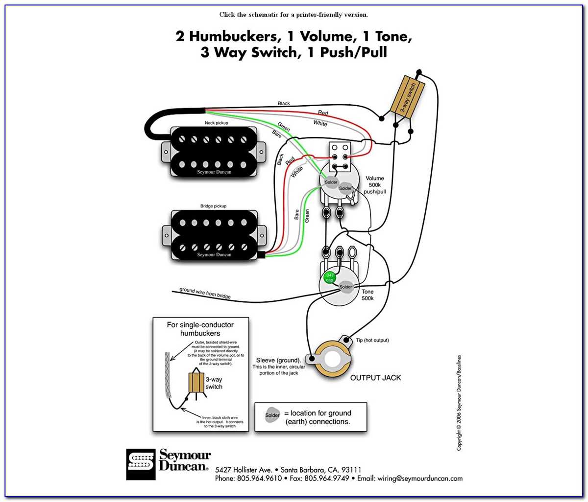 Guitar wiring diagrams 2 single coil pickups