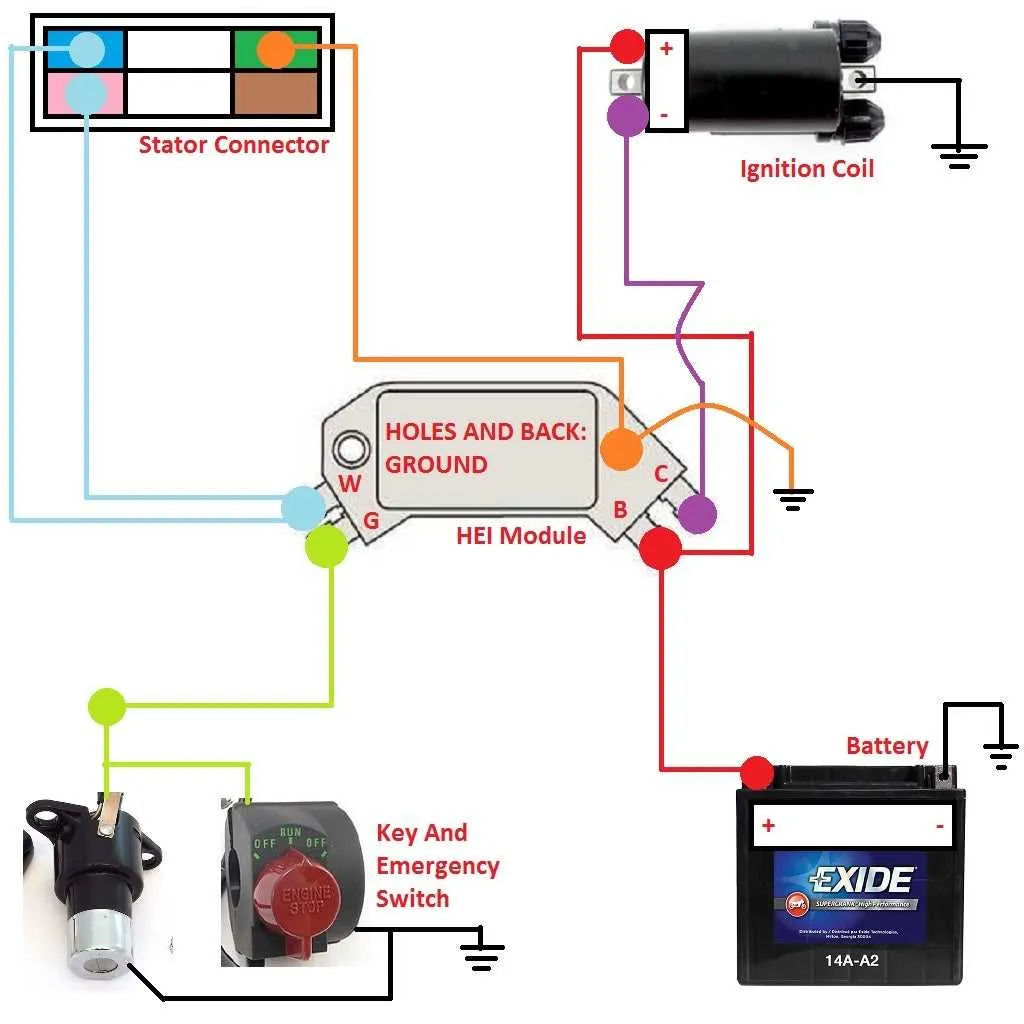 hei ignition wiring diagram
