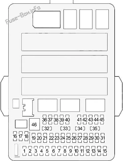 honda civic 2000 fuse box diagram