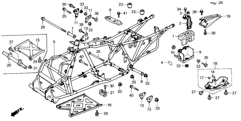 Honda Recon Rear End Diagram: Explained in Detail