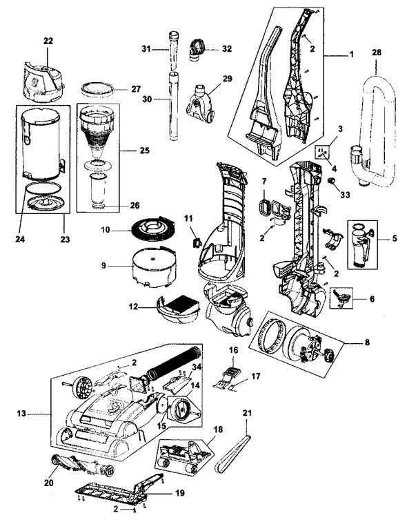 Identifying and Locating Hoover uh74200 Parts