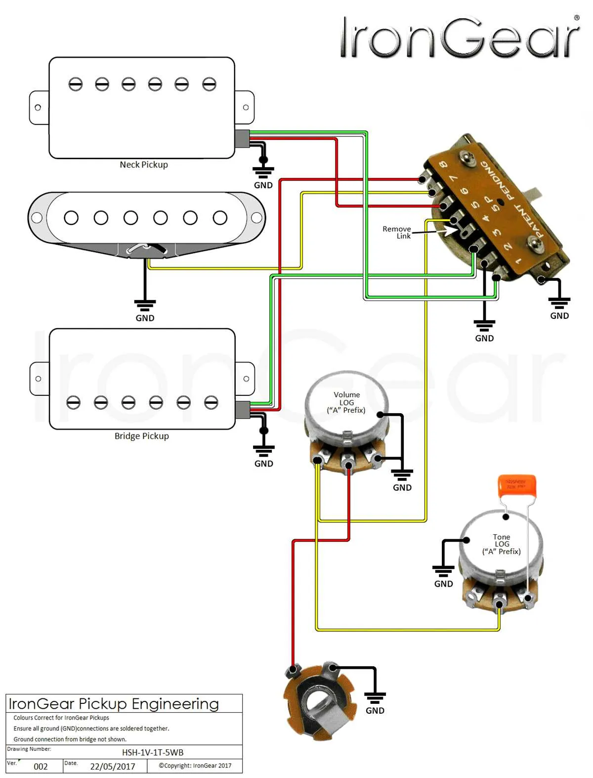 ibanez wiring diagram 5 way switch