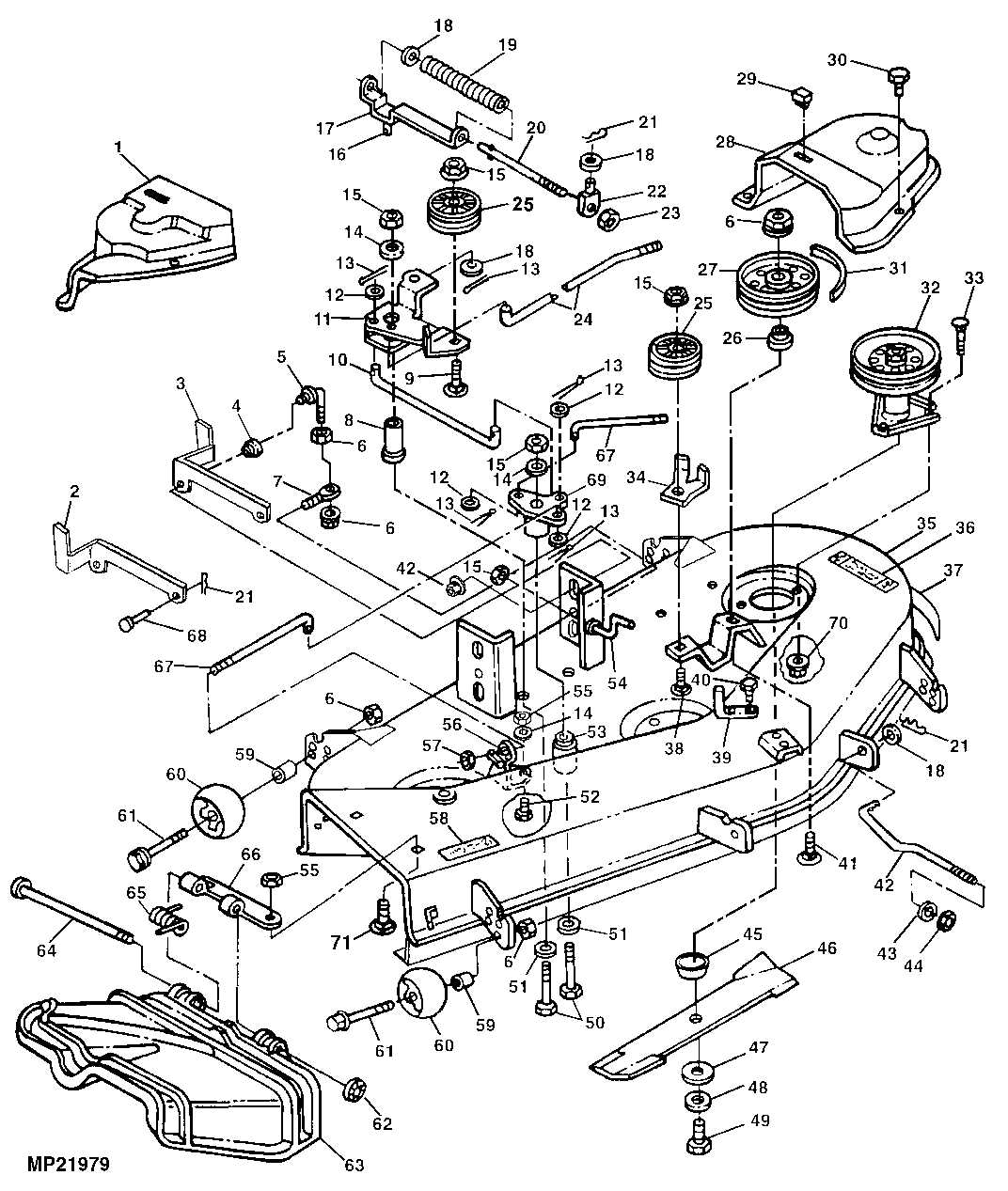 Understanding the Components of the John Deere Z925A Belt Diagram