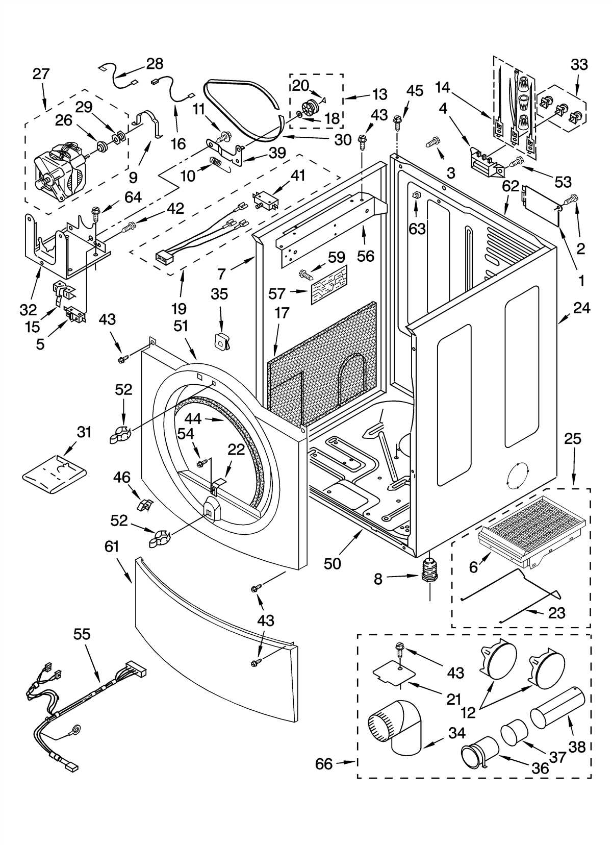 Kenmore elite dryer schematic