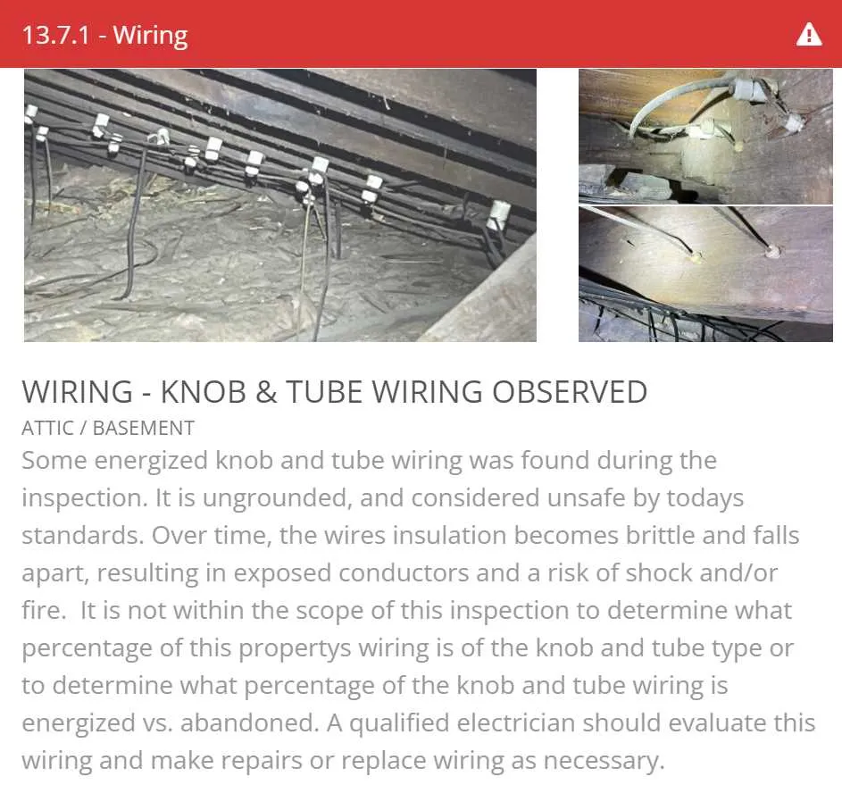 knob and tube diagram