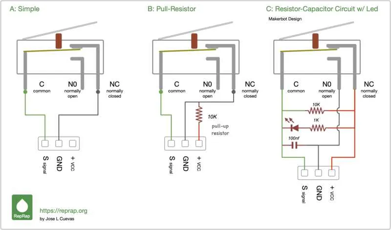 limit switch wiring diagram