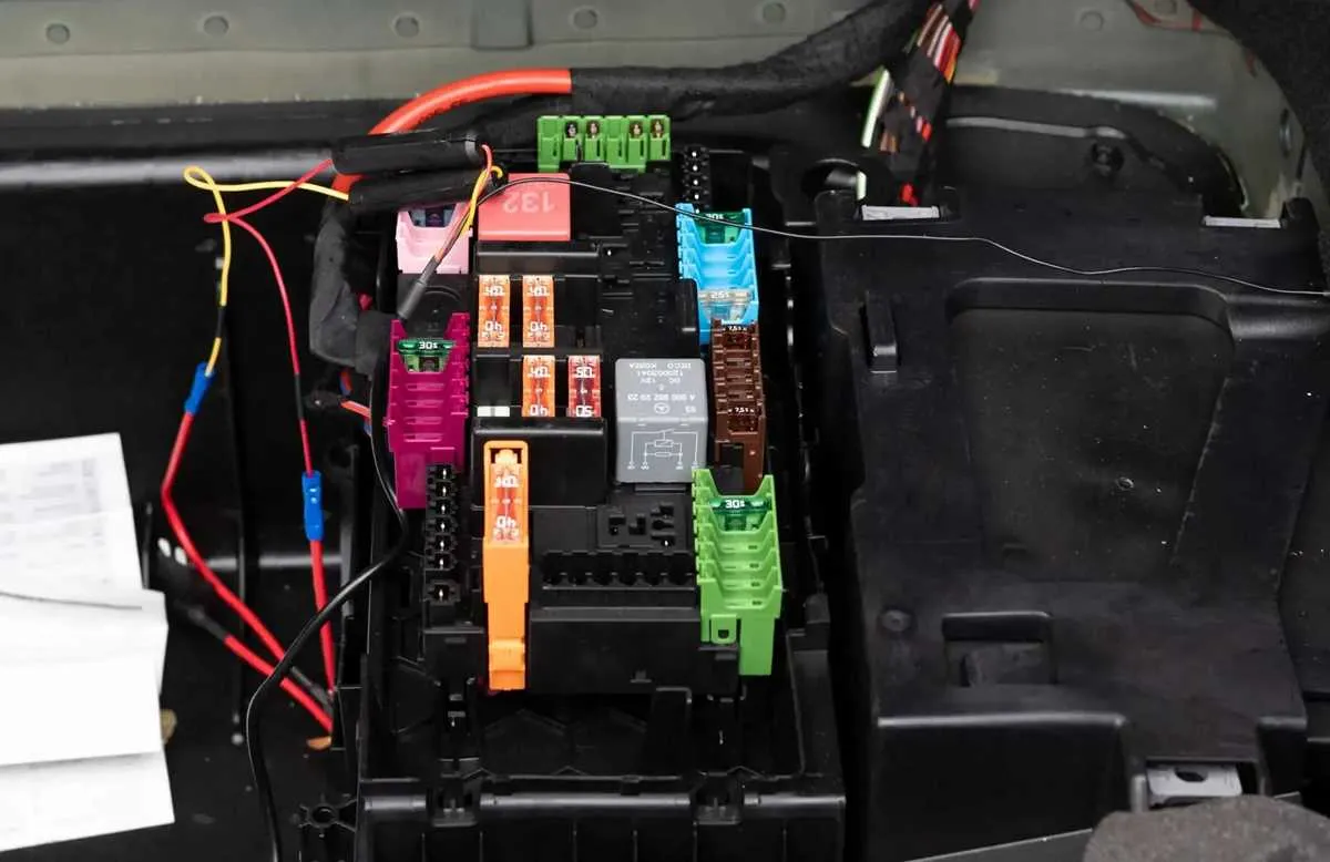 mercedes c250 fuse box diagram