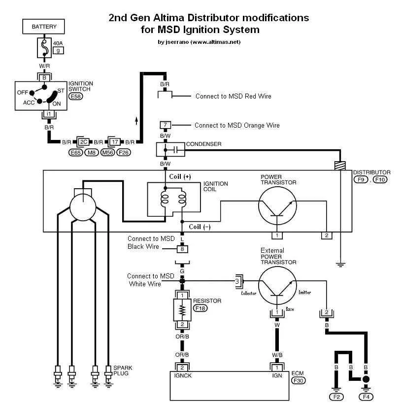 msd ignition wiring diagram