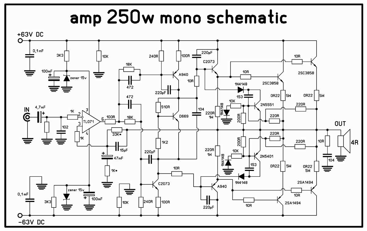 Power acoustik amp wiring diagram