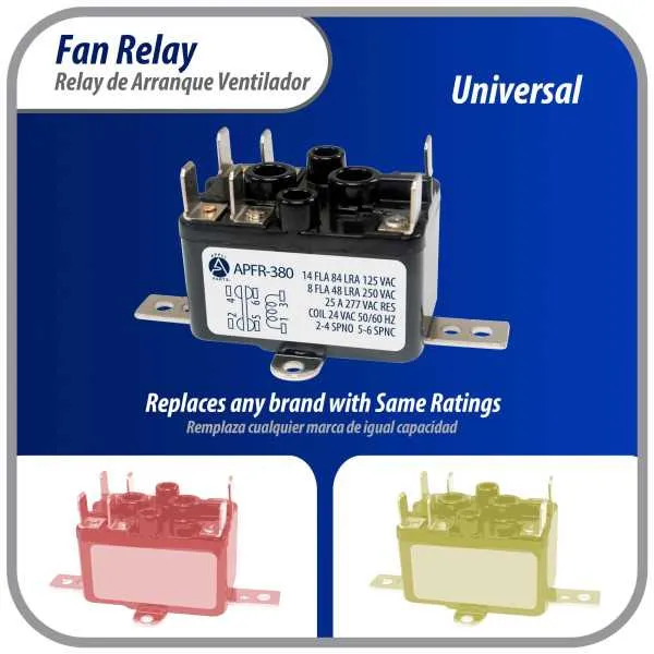 pr380 fan relay wiring diagram
