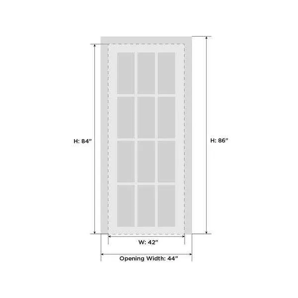 right hand inswing door diagram