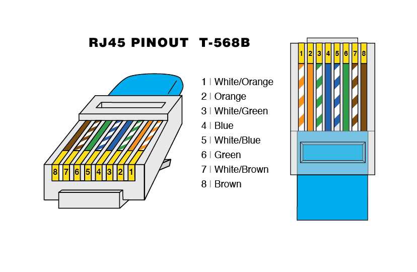 How to crimp an RJ 45 connector?