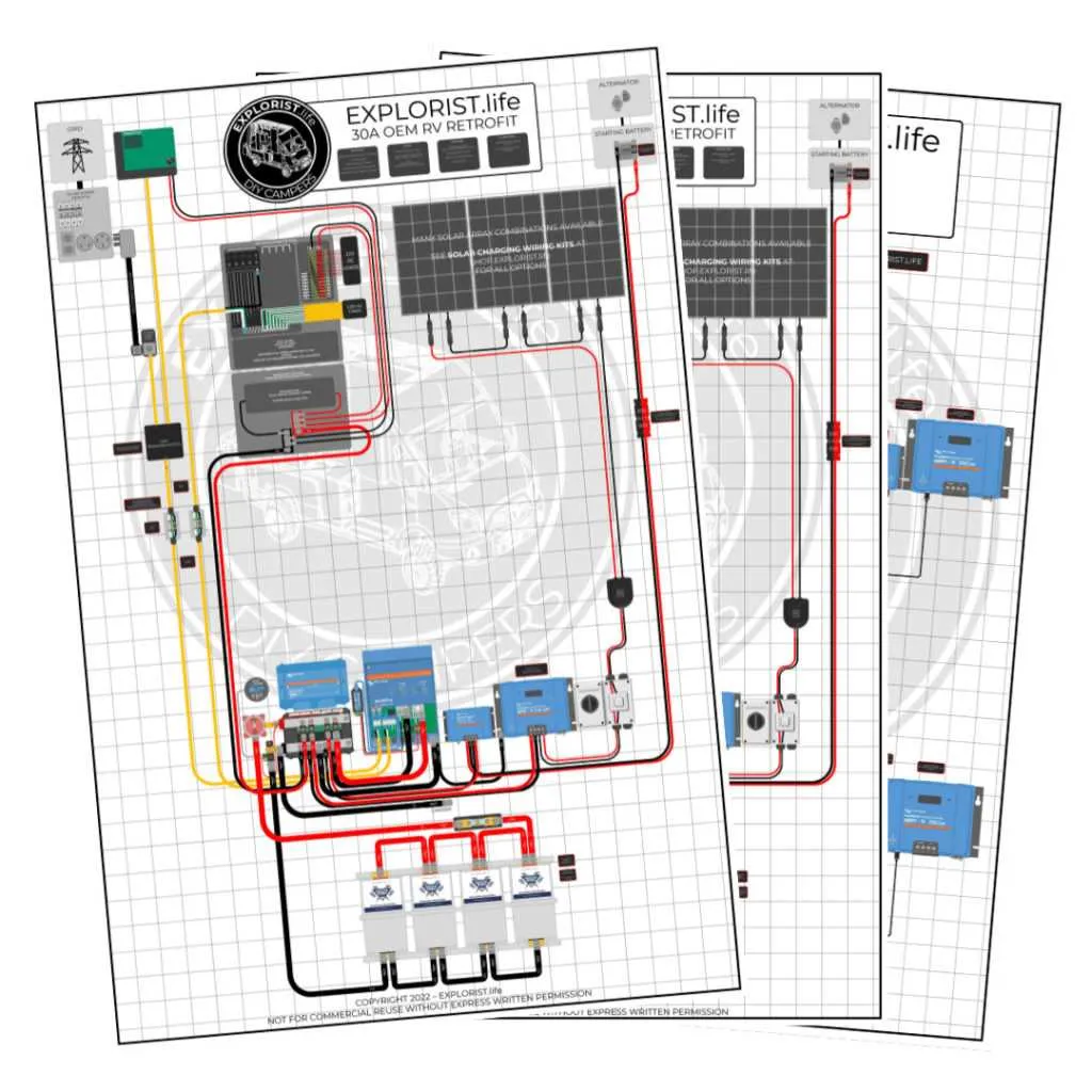 rv inverter installation diagram