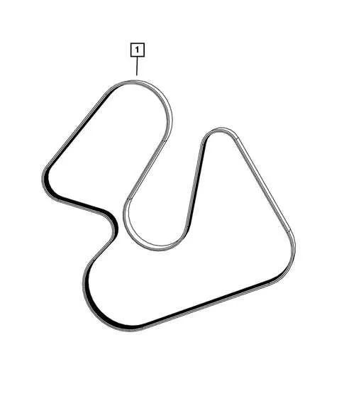 serpentine belt diagram 5.7 hemi