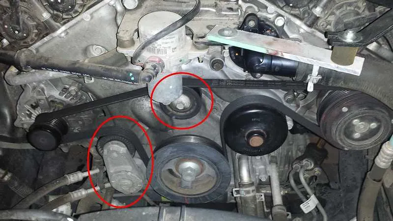serpentine belt diagram for 2017 dodge 5.7 hemi