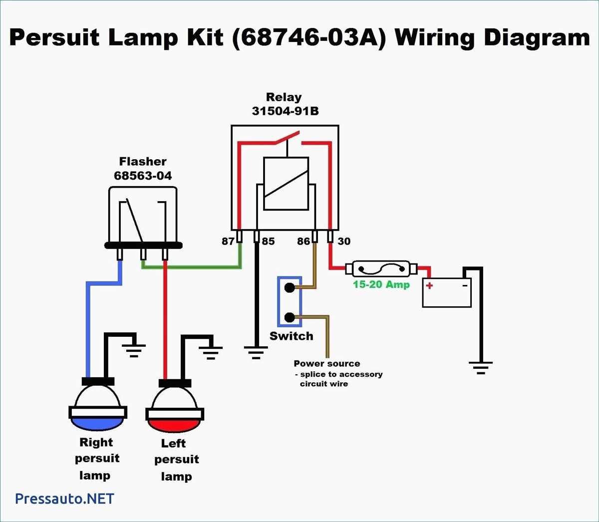 Signal Light Flasher Wiring Diagram