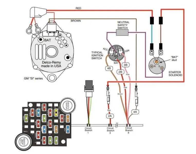 single wire alternator wiring diagram