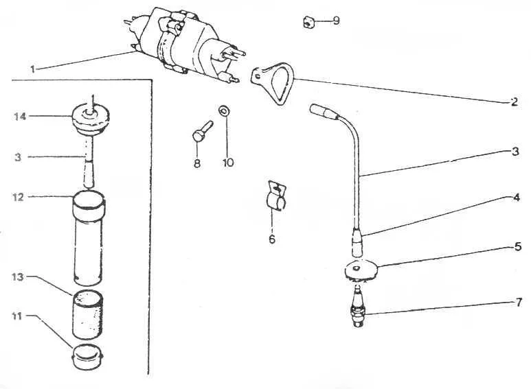 spark plug connection diagram