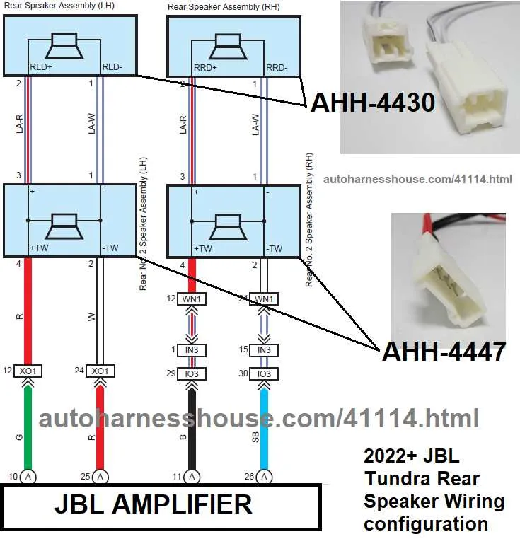 speaker and tweeter wiring diagram