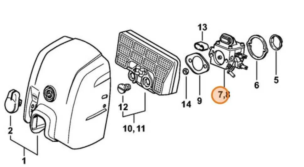stihl ms290 parts diagram