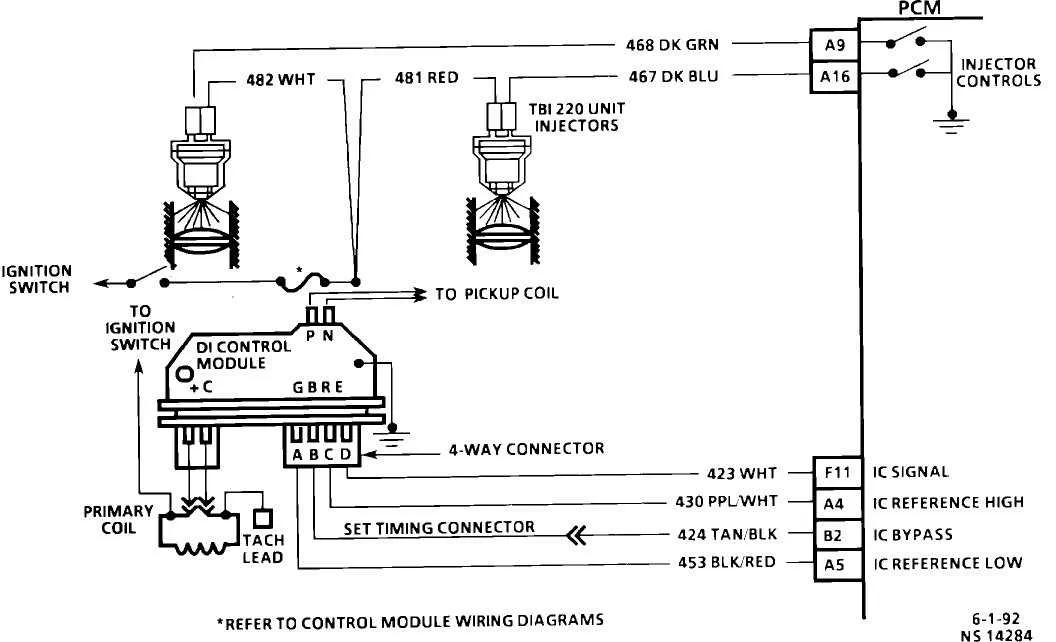 tbi throttle body diagram