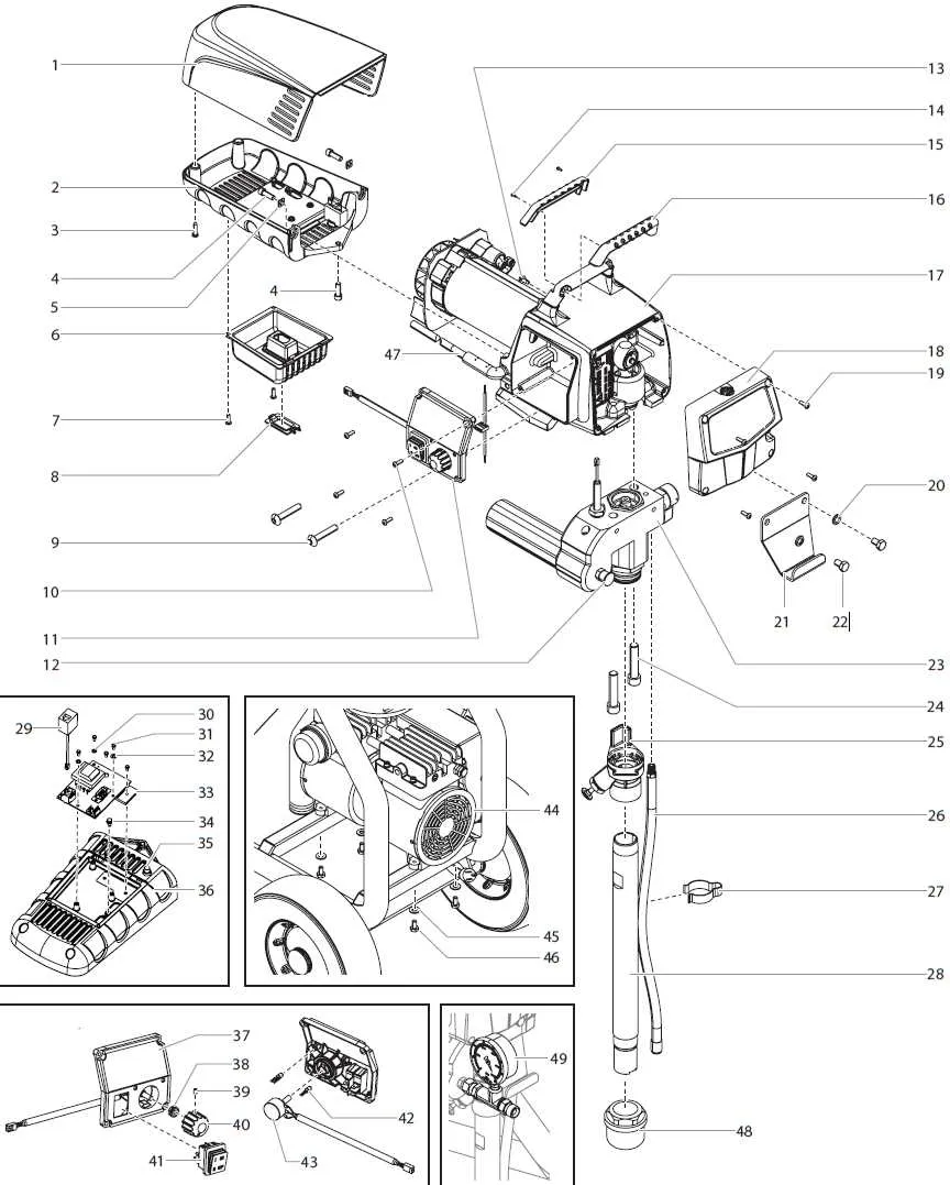 titan 440 parts diagram