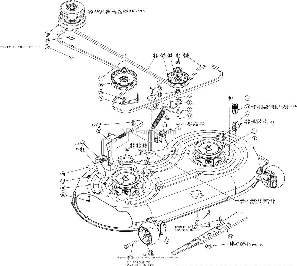 Step-by-step Guide on How to Use the Deck Belt Diagram