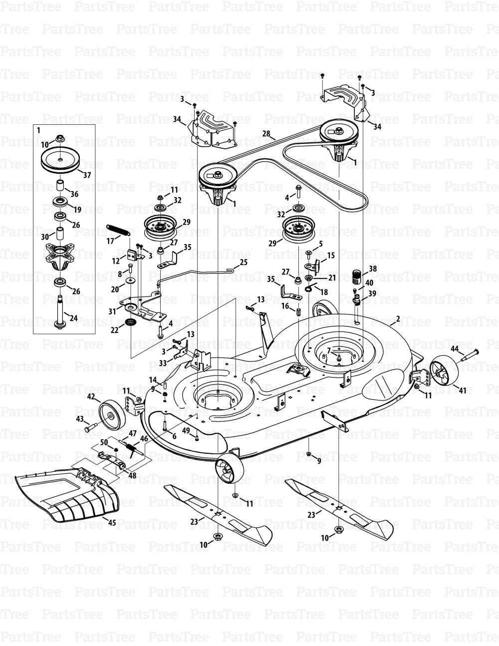 Troubleshooting Common Issues with the Deck Belt Diagram