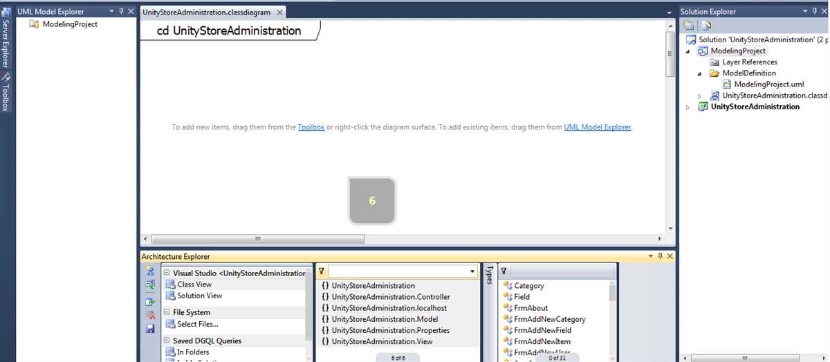 Designing the Database Diagram