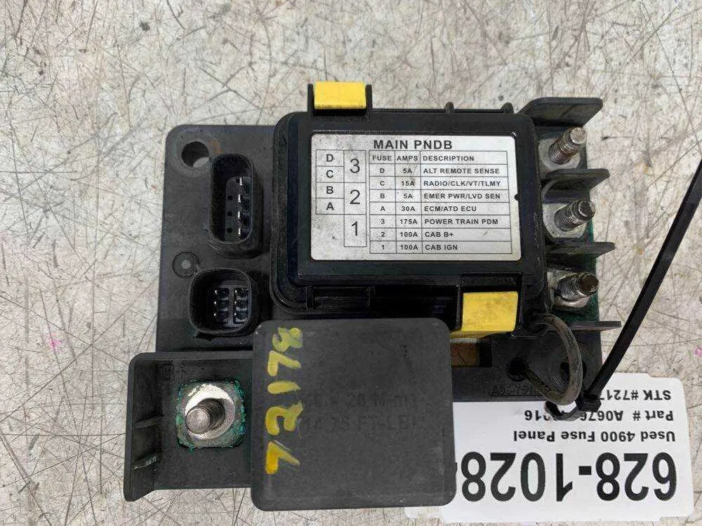 western star 4900 fuse box diagram
