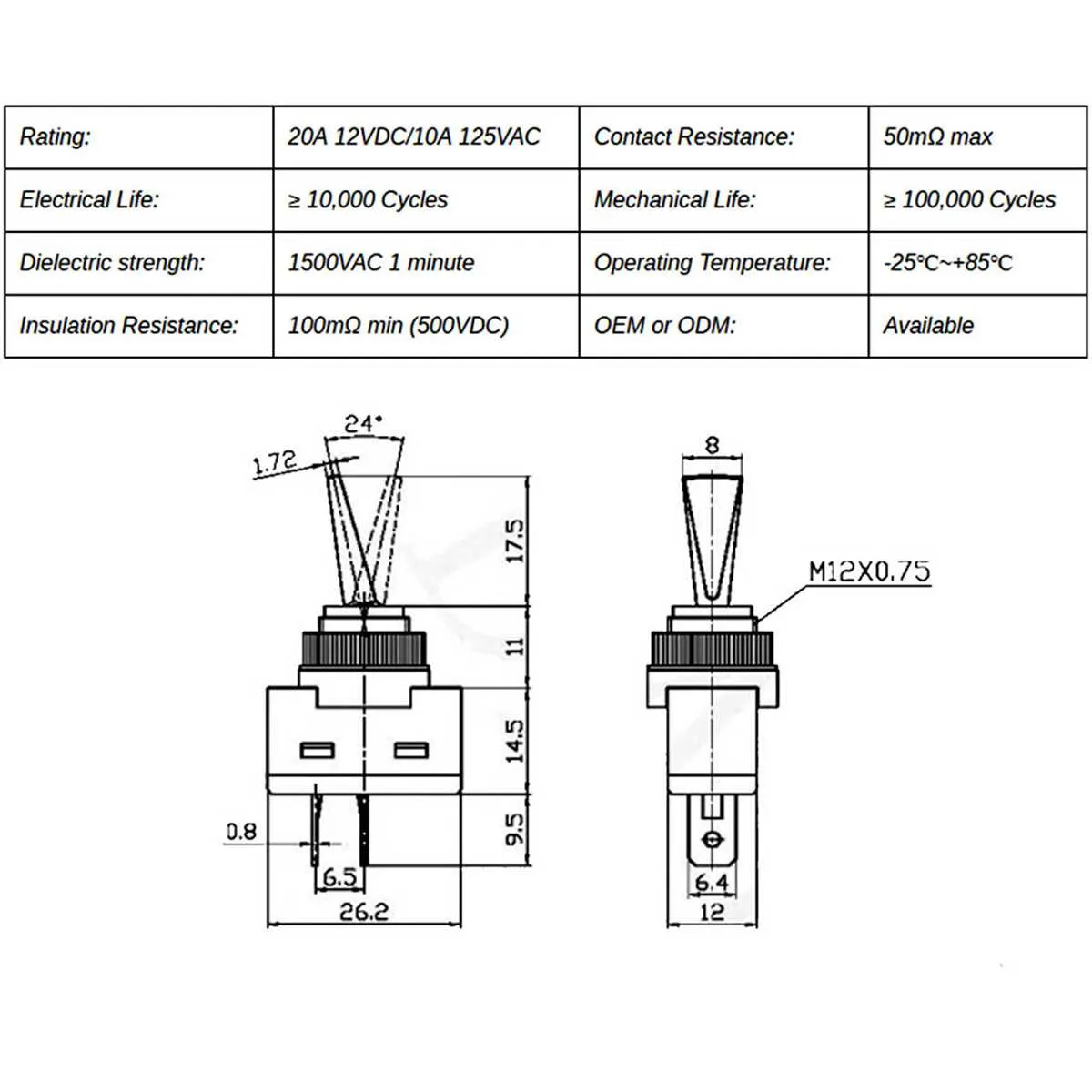 wire on off switch diagram