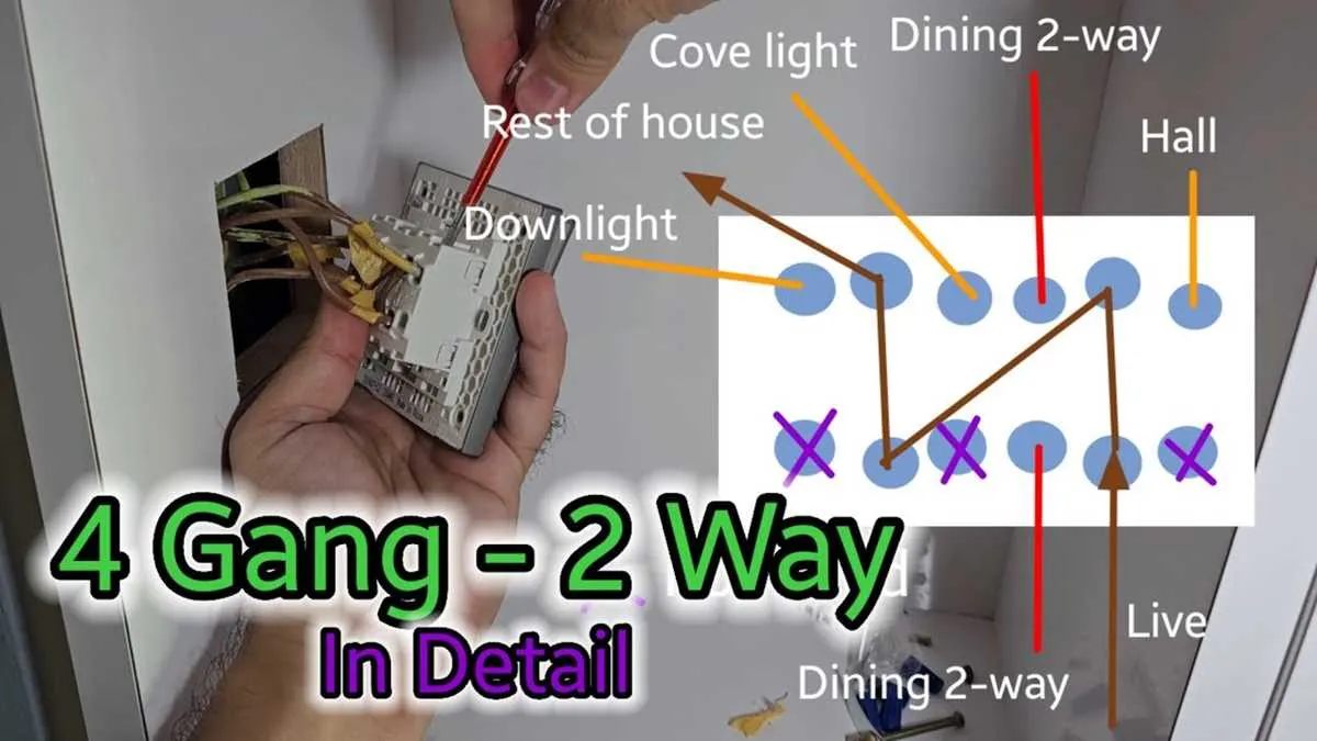 wiring diagram for 4 way switch