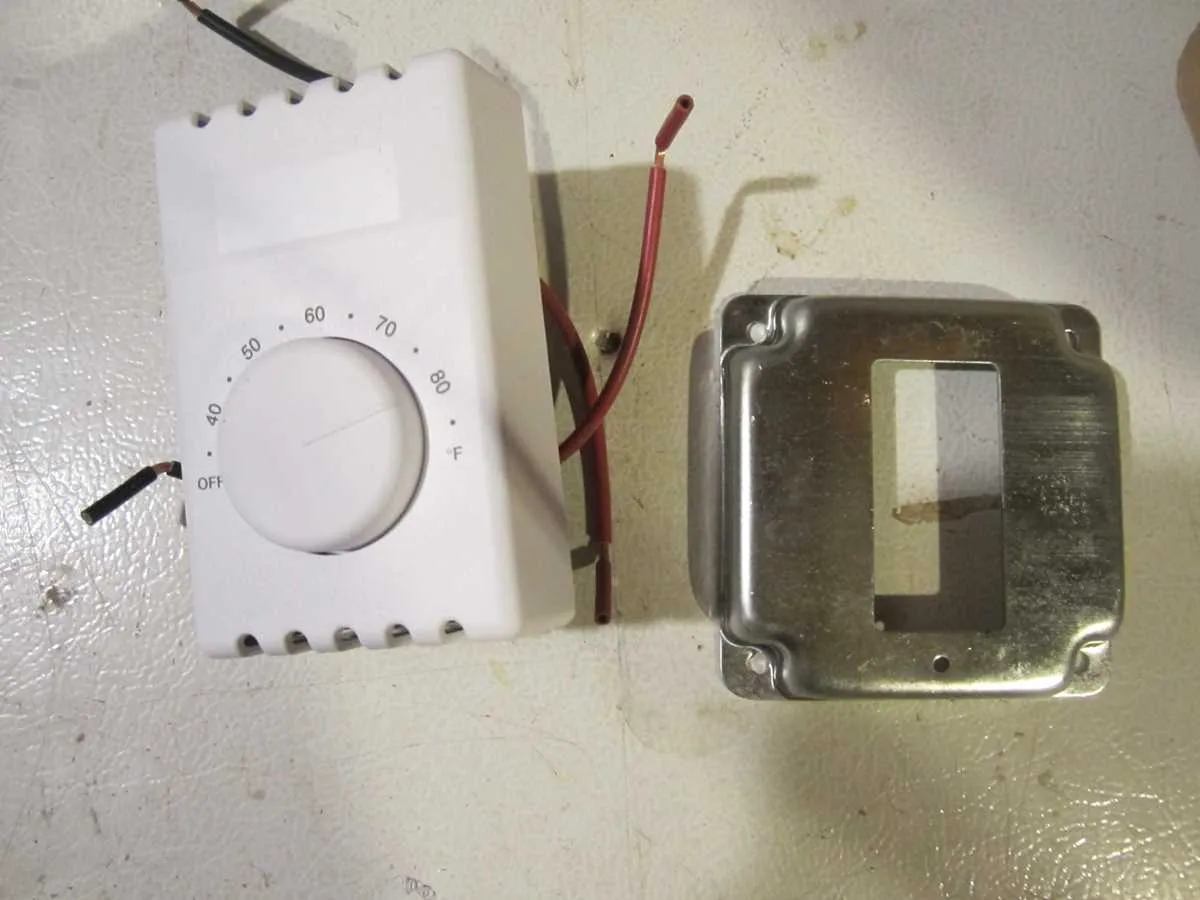 wiring diagram for a baseboard heater