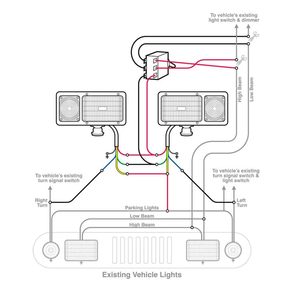 wiring diagram for a western snow plow
