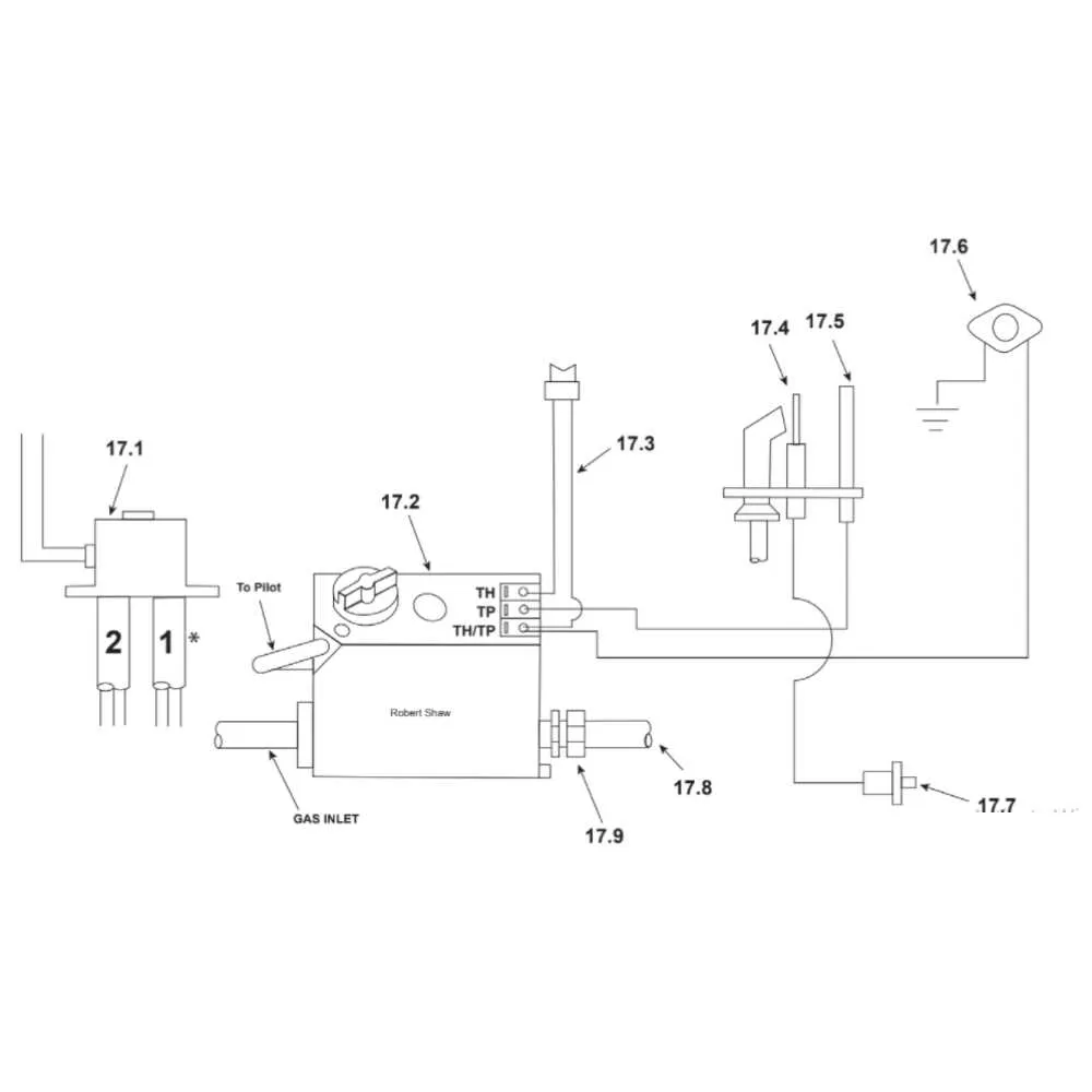 wiring diagram for gas fireplace