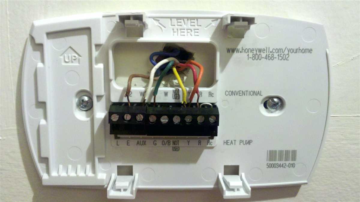 Wiring diagram for honeywell wifi thermostat