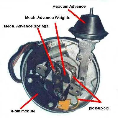 wiring diagram hei distributor