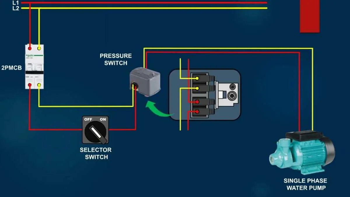 wiring diagram of pressure switch