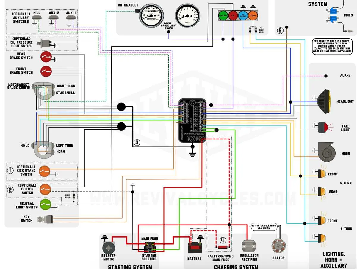 wiring diagram universal ignition switch