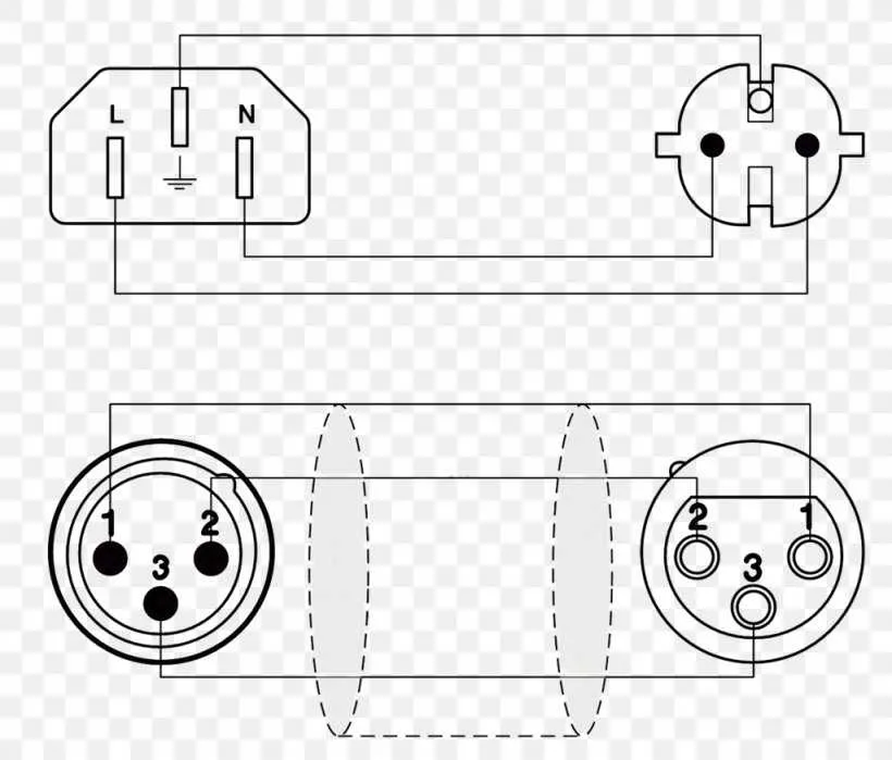 xlr to xlr wiring diagram