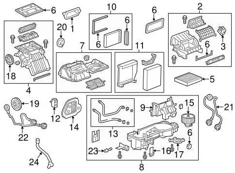 zr1 radiator parts diagram